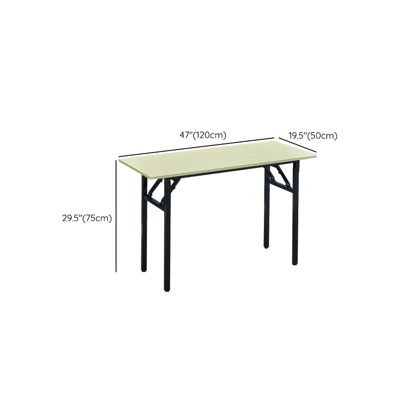 Contemporary Rectangular Dormitory Writing Desk Parsons Base Office Desk