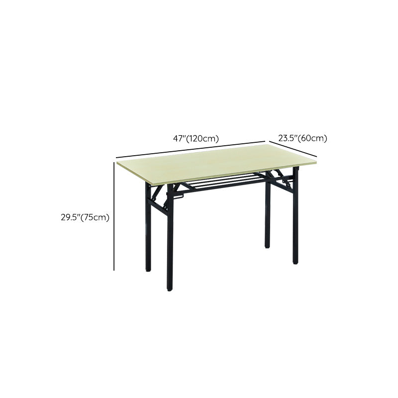 Contemporary Rectangular Dormitory Writing Desk Parsons Base Office Desk