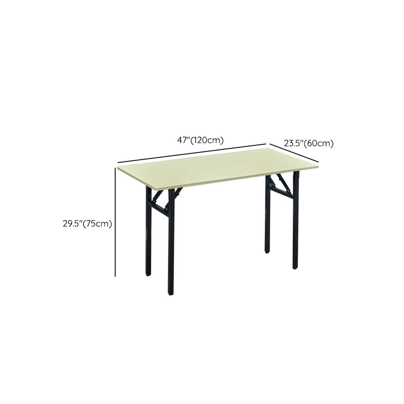 Contemporary Rectangular Dormitory Writing Desk Parsons Base Office Desk