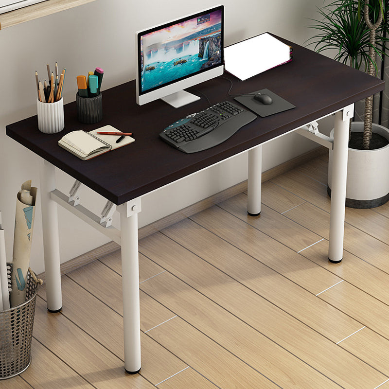 Rectangular Steel Legs Computer Desk Folding Home Office Desk