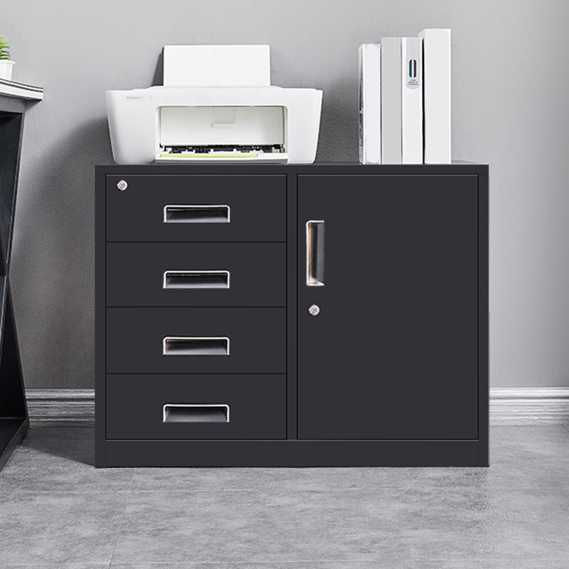 Modern Style File Cabinet Metal Frame Lock Storage Filing Cabinet