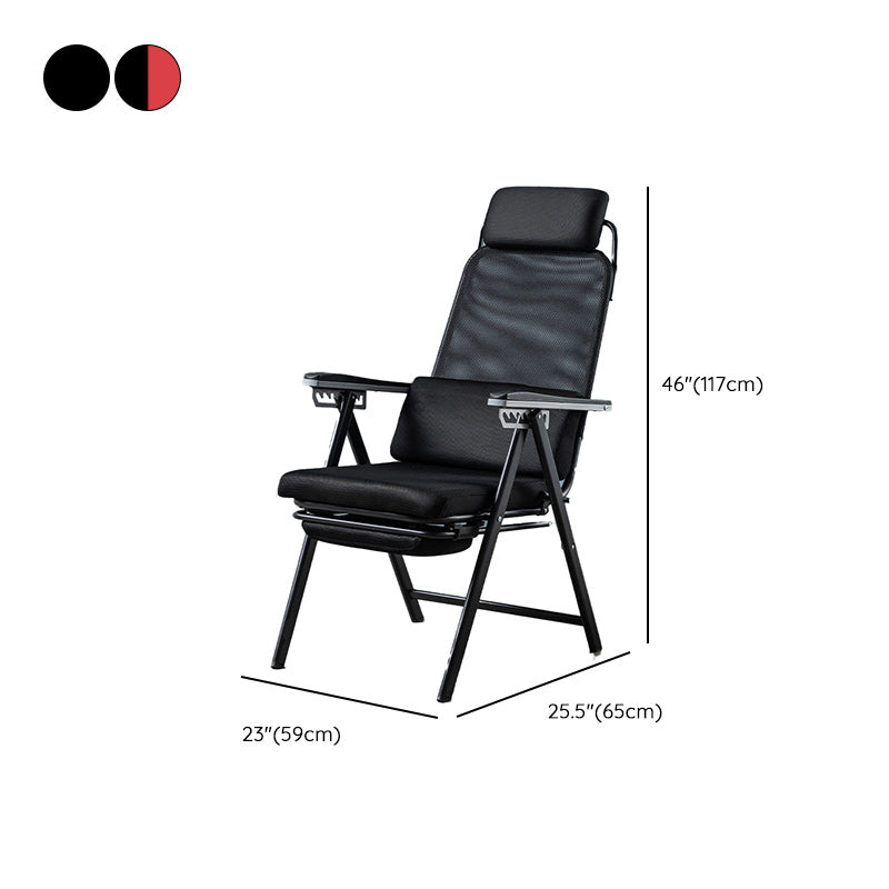 Contemporary Metal Single Standard Recliner Manual Standard with Arm