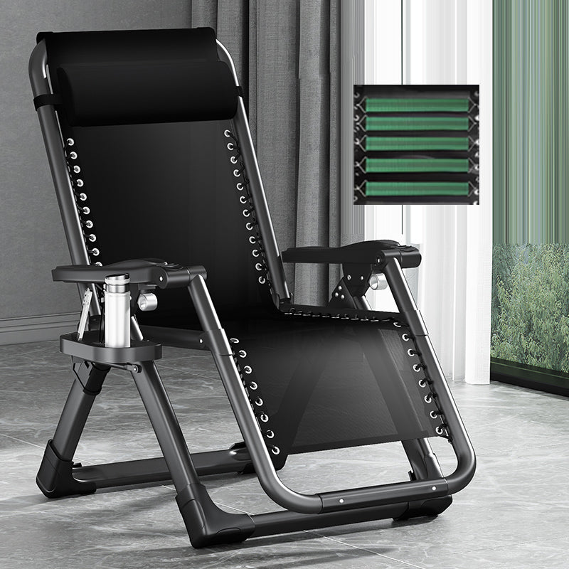 Contemporary Single Ergonimic Recliner with Legs and Pillow Metal Solid Color