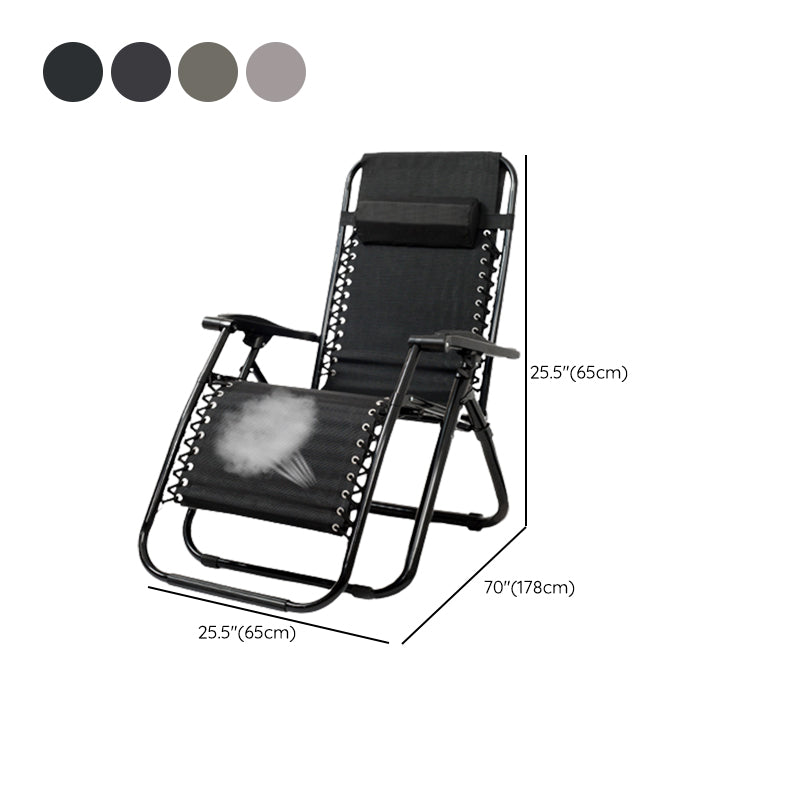 Contemporary Single Ergonimic Recliner with Legs Metal Solid Color