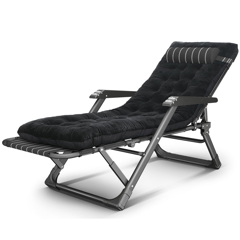 Contemporary Recliner Chair with Independent Foot Movement and Position Lock Back