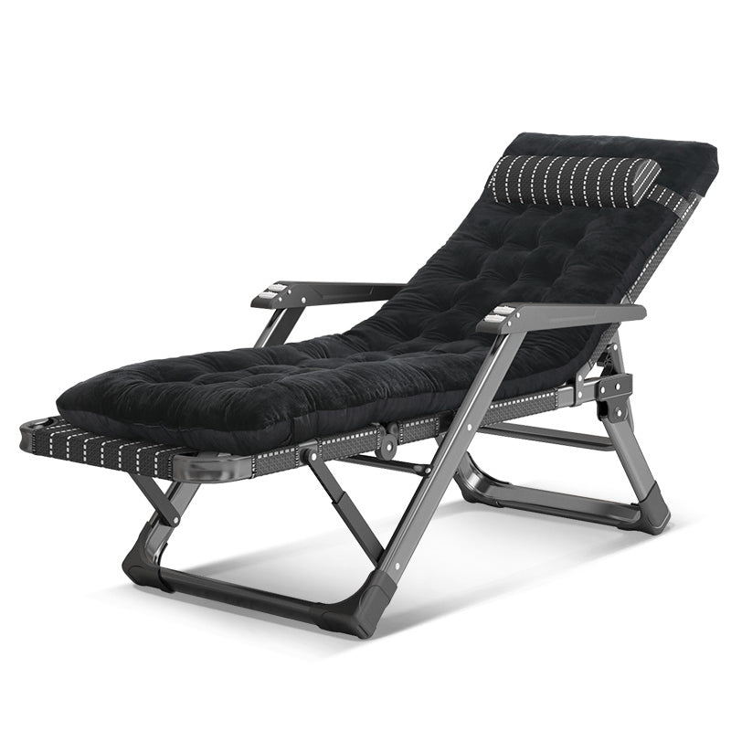 Contemporary Recliner Chair with Independent Foot Movement and Position Lock Back