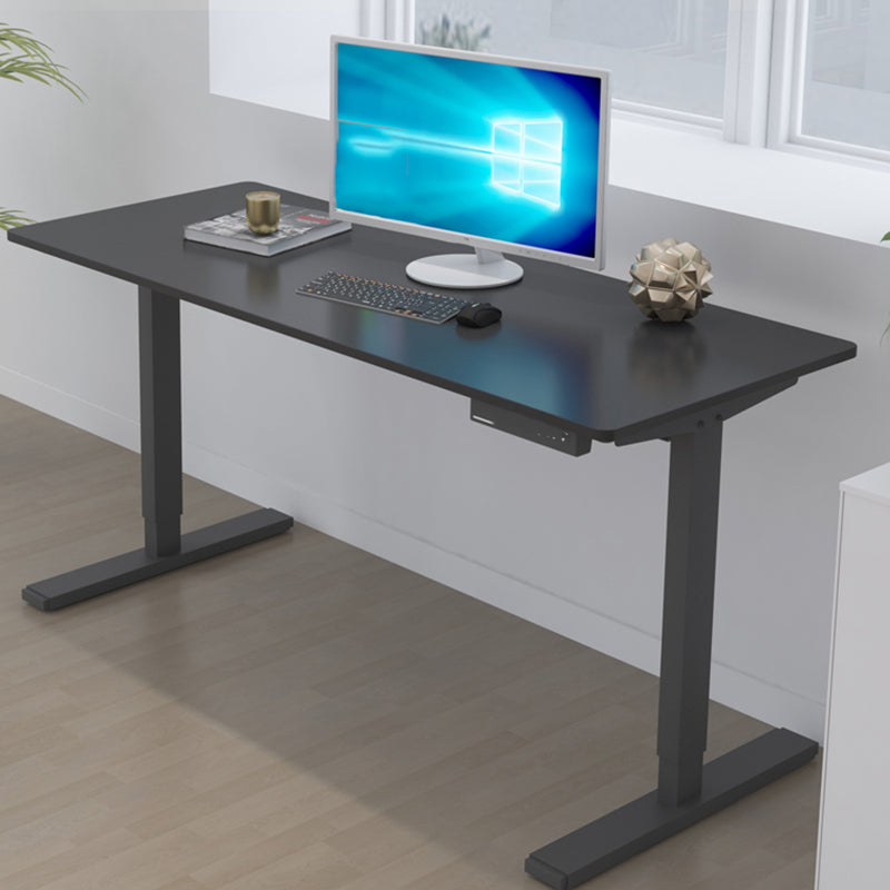 Steel Legs Dormitory Office Desk Adjustable Height Writing Desk