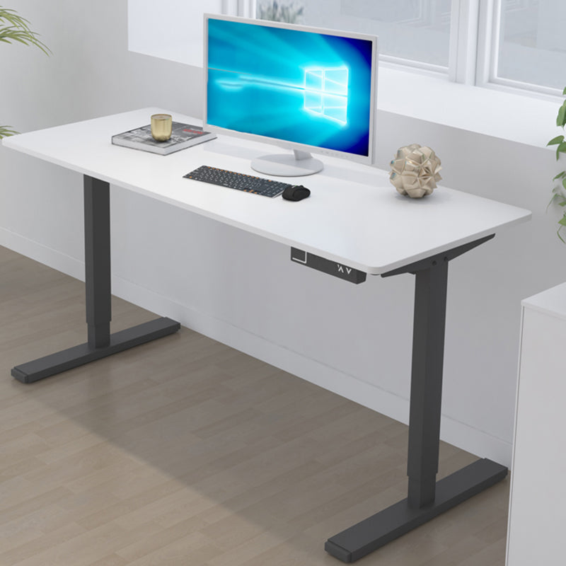 Steel Legs Dormitory Office Desk Adjustable Height Writing Desk