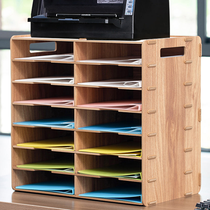Modern Storage Filing Cabinet Wooden Frame File Cabinet for Office