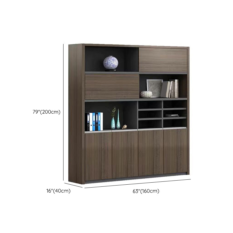 Contemporary File Cabinets Solid Wood Frame Vertical File Cabinet Office