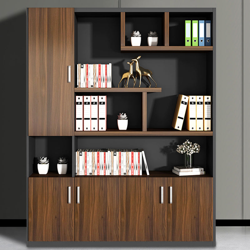 Vertical Contemporary Filing Cabinet Engineered Wood File Cabinet