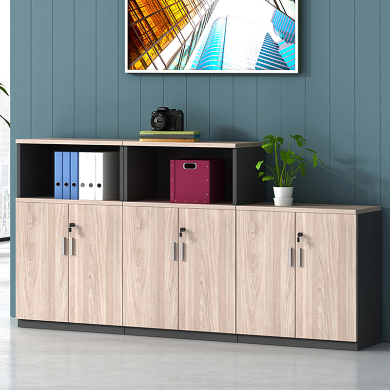 Modern Wooden Filing Cabinet Lock Storage for Home and Office