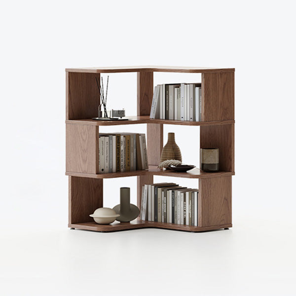 Scandinavian Open Back Shelf Bookcase with Shelves for Home Office