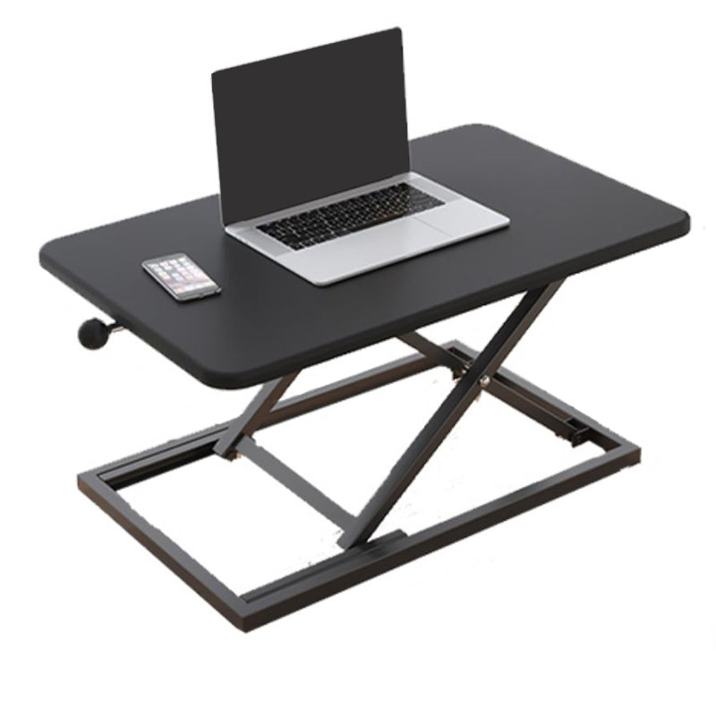 Rectangular Converter Standing Desk Folding Metal with Metal Legs