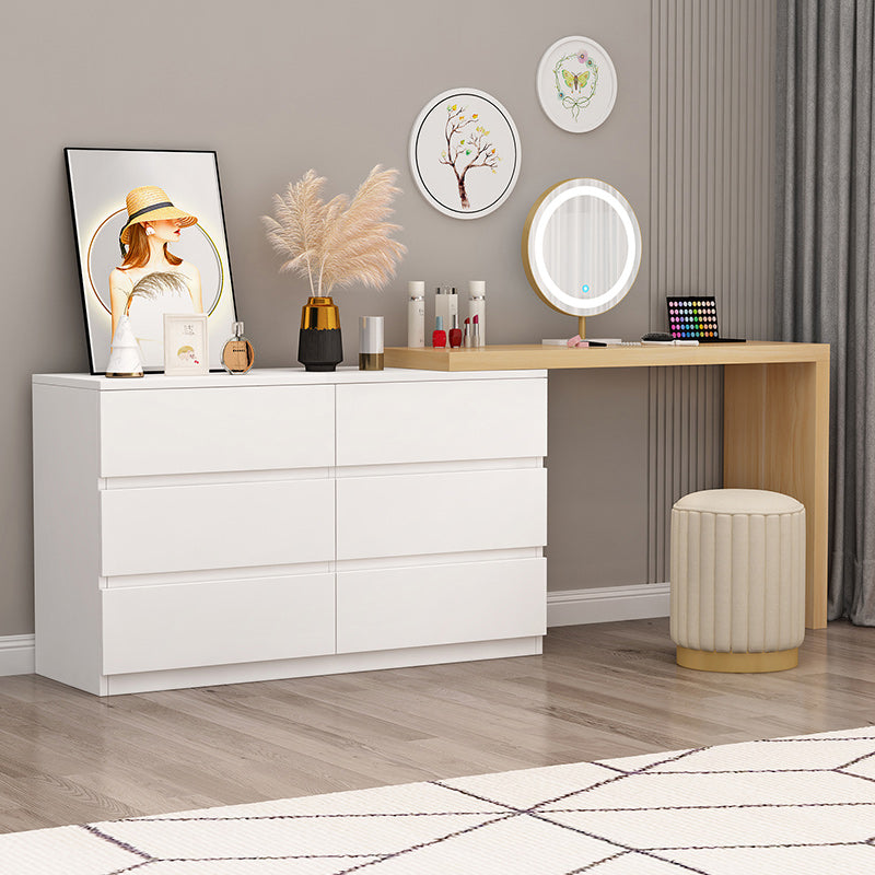 Contemporary with Drawer Wooden Bedroom Makeup Vanity Desk Table