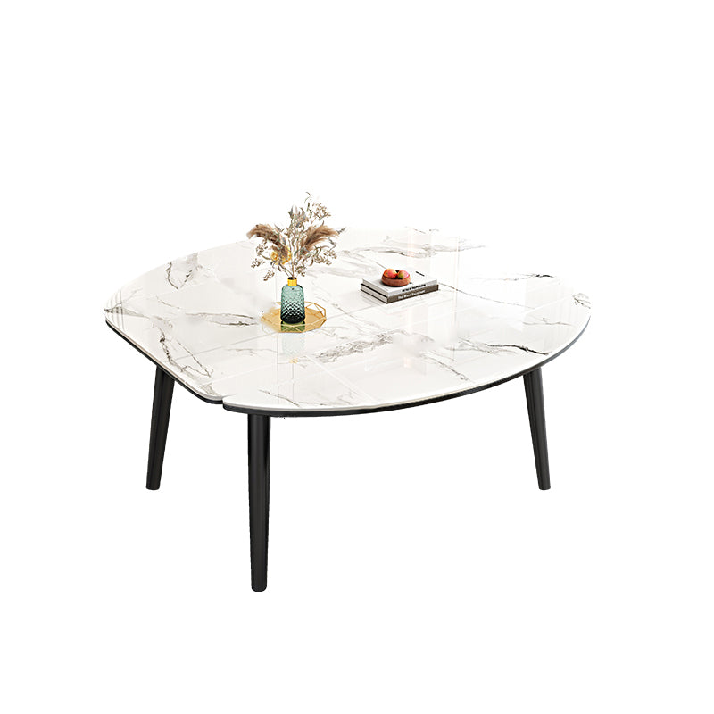 1/5/7 Pcs Modern Stone Round Shape Dinette Table with Upholstered Chair