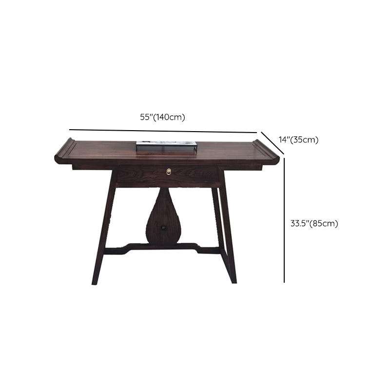 Rectangle Shape Contemporary Console Table Wood Console Sofa Table