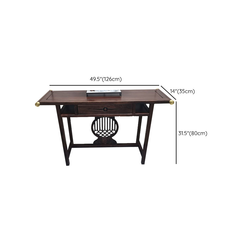 Rectangle Shape Contemporary Console Table Wood Console Sofa Table