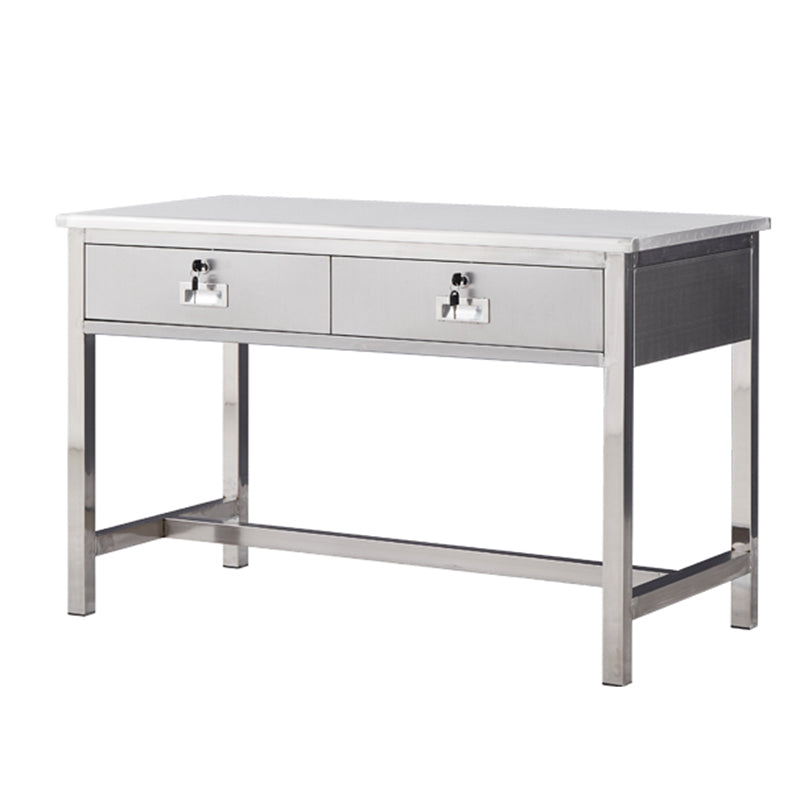 Rectangular Shaped Office Writing Desk Steel with 2/3/5 Drawers