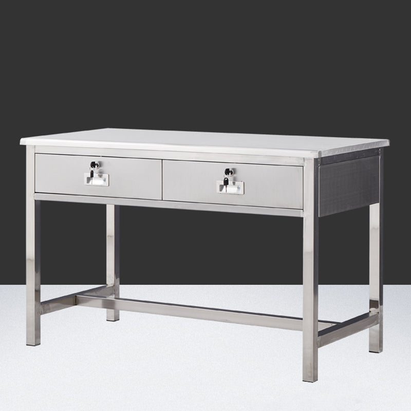 Rectangular Shaped Office Writing Desk Steel with 2/3/5 Drawers