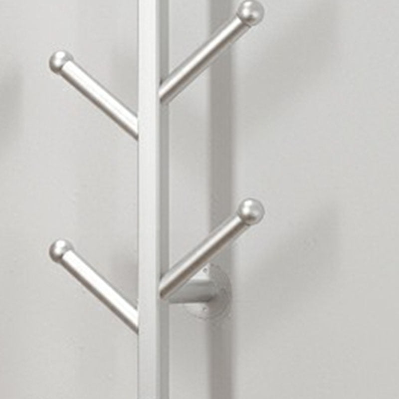 Modern Metal Coat Rack Wall Mounted 3.94" W Coat Hanger with Hooks