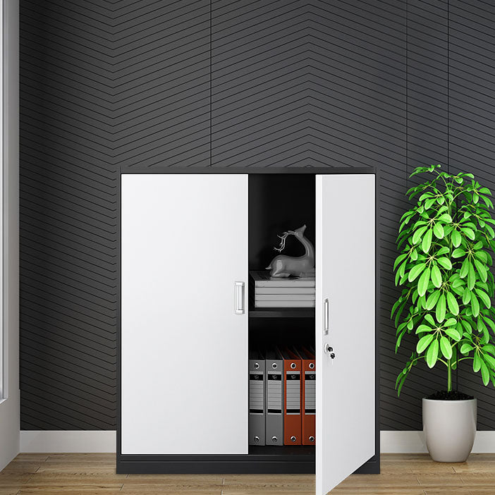 Modern Metal Filing Cabinet with Lock Storage for Home and Office