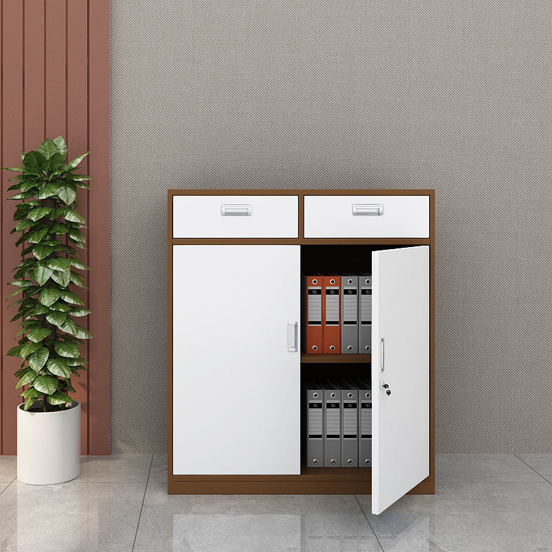 Modern Metal Filing Cabinet with Lock Storage for Home and Office