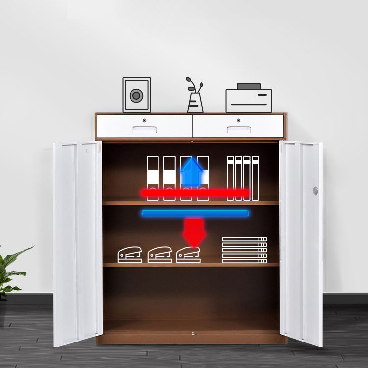 Modern Metal Filing Cabinet with Lock Storage for Home and Office