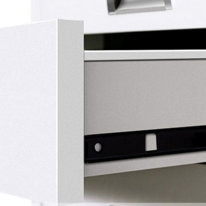 Modern Metal Filing Cabinet with Lock Storage for Home and Office