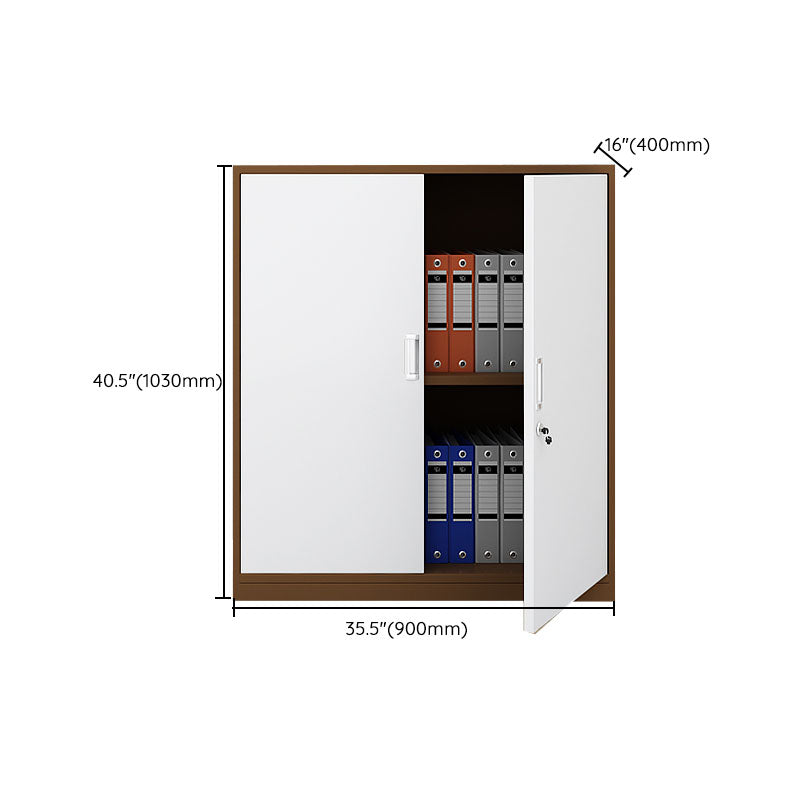 Modern Metal Filing Cabinet with Lock Storage for Home and Office