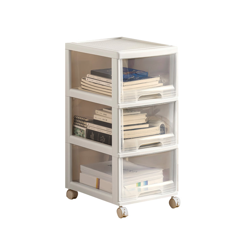 Modern Acrylic Filing Cabinet with Drawers for Home and Office