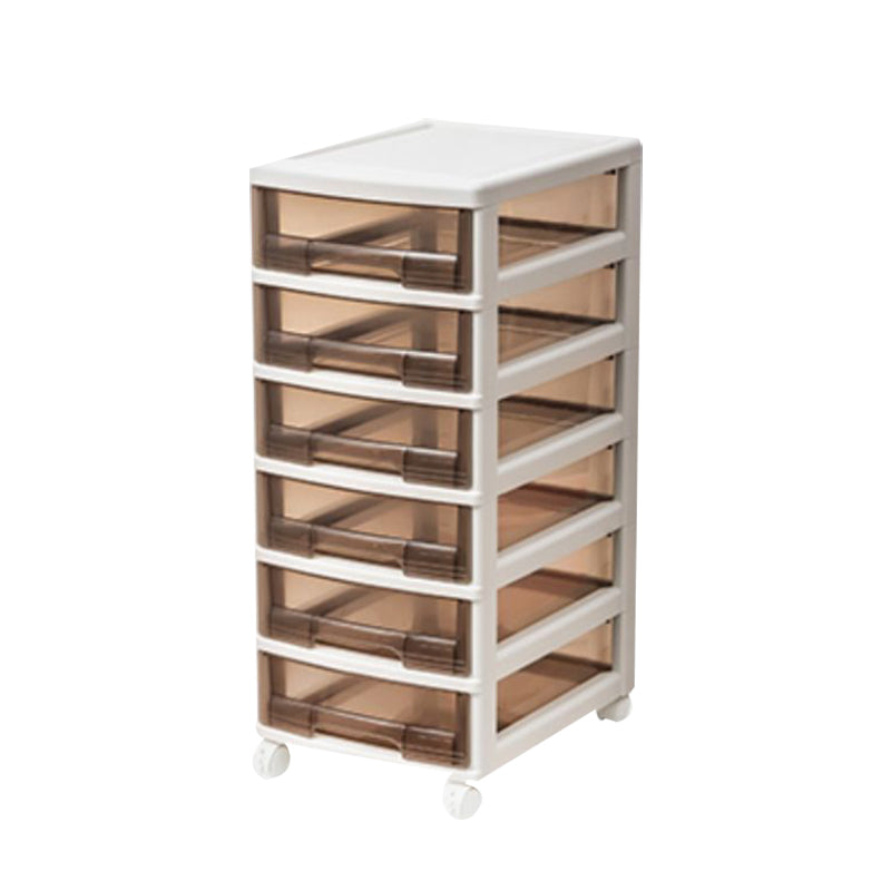 Modern Acrylic Filing Cabinet with Drawers for Home and Office