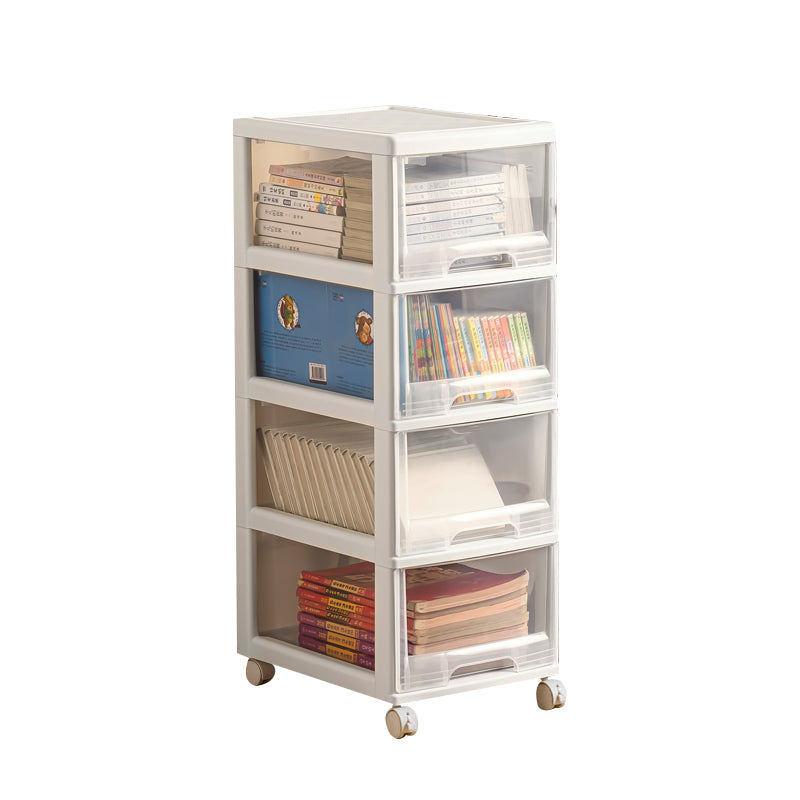 Modern Acrylic Filing Cabinet with Drawers for Home and Office