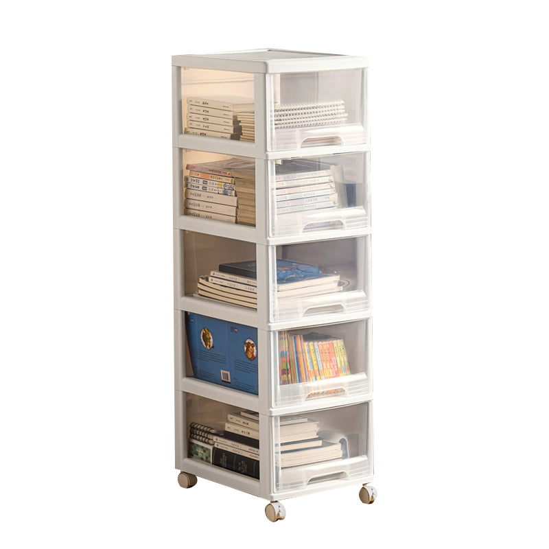 Modern Acrylic Filing Cabinet with Drawers for Home and Office