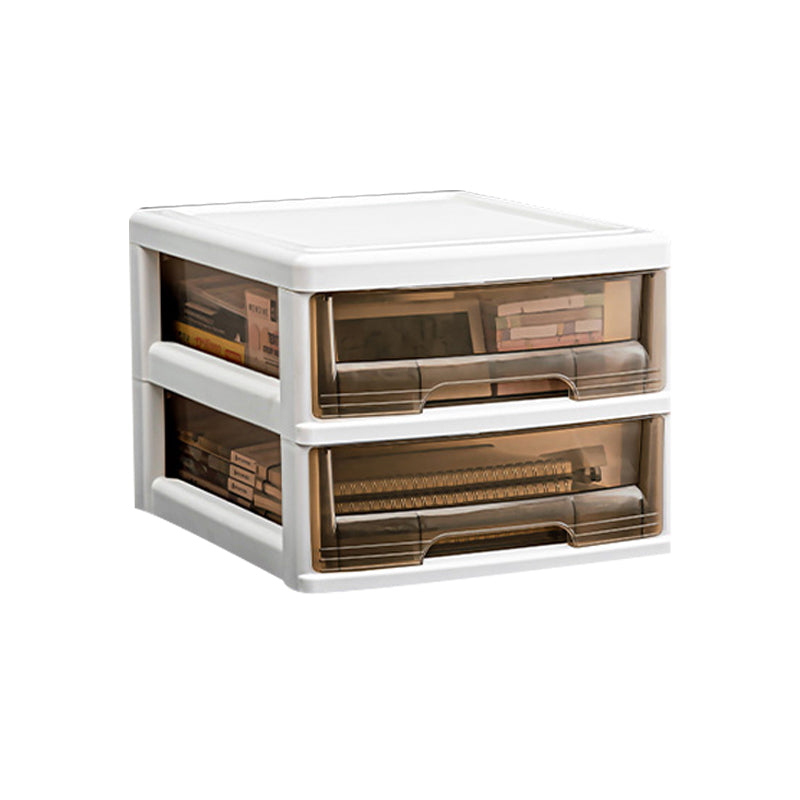 Modern Acrylic Filing Cabinet with Drawers for Home and Office