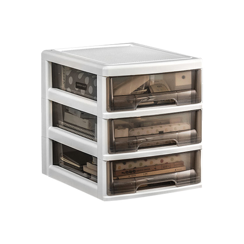 Modern Acrylic Filing Cabinet with Drawers for Home and Office