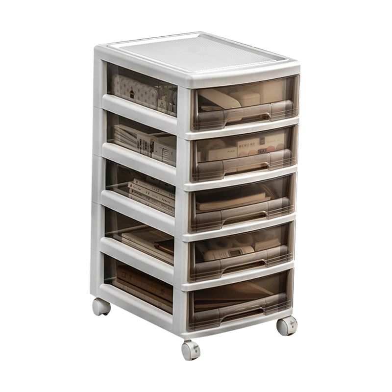 Modern Acrylic Filing Cabinet with Drawers for Home and Office