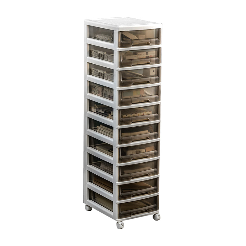 Modern Acrylic Filing Cabinet with Drawers for Home and Office