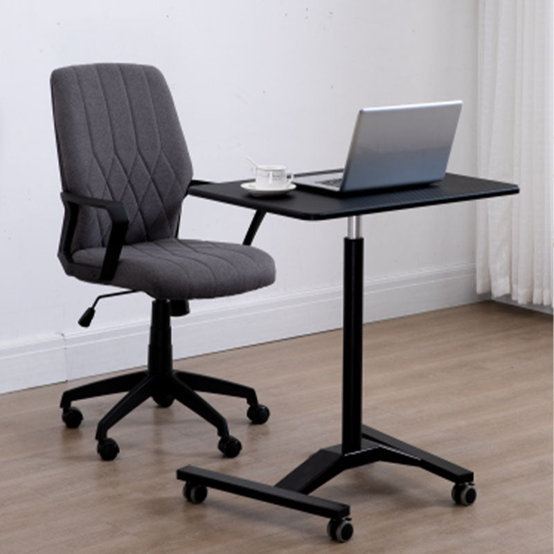 Adjustable Standing Office Desk Rectangular Shaped with Metal Legs