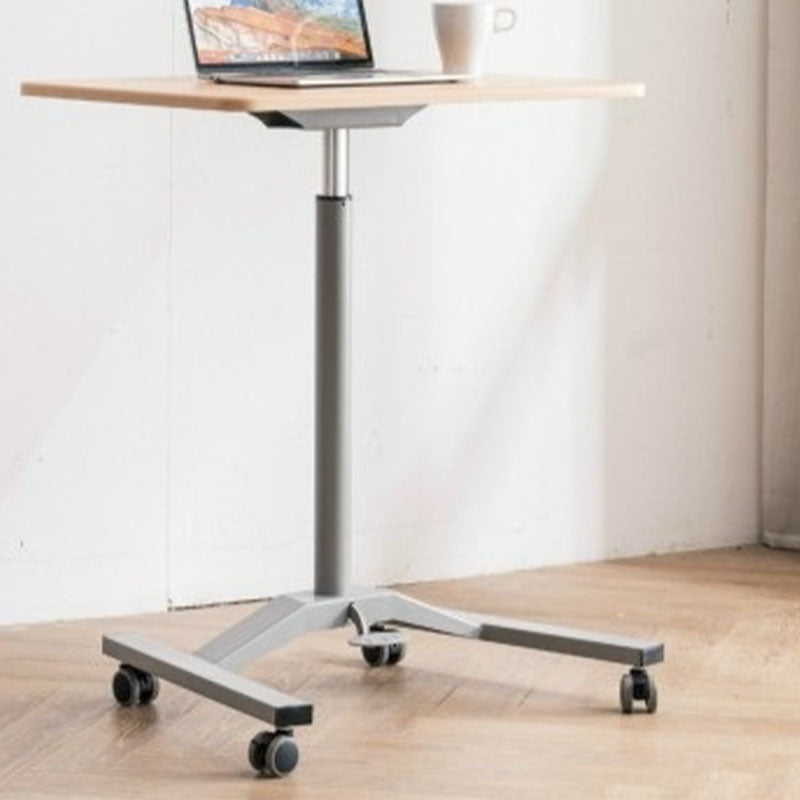 Adjustable Standing Office Desk Rectangular Shaped with Metal Legs