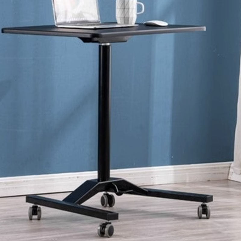 Adjustable Standing Office Desk Rectangular Shaped with Metal Legs