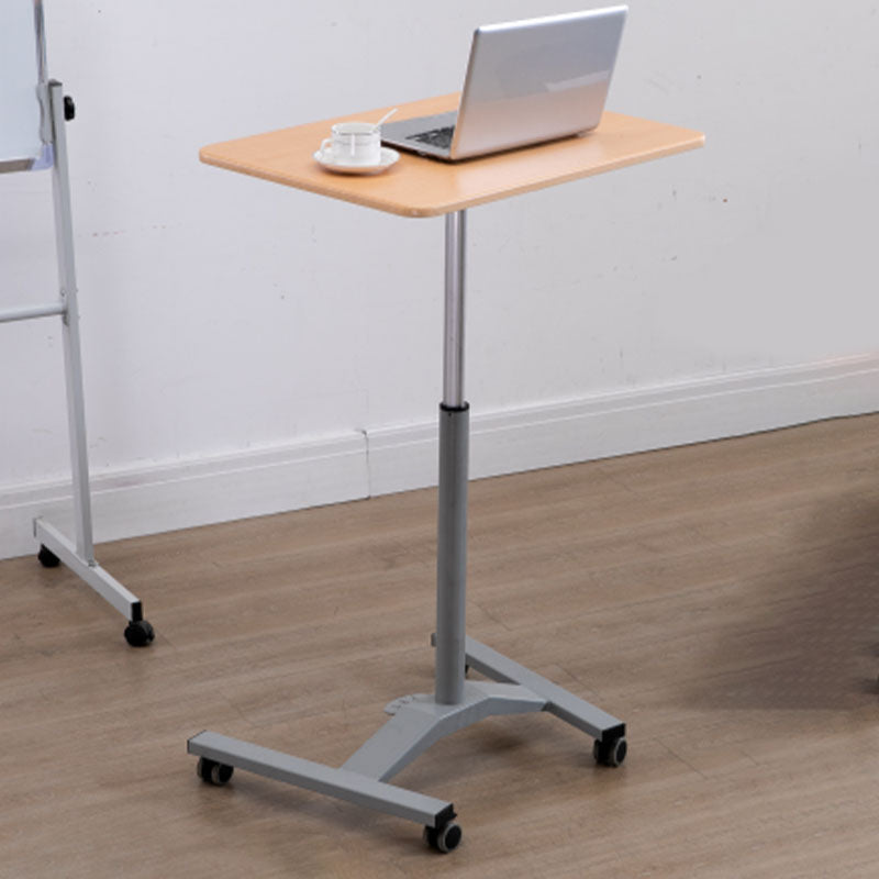 Adjustable Standing Office Desk Rectangular Shaped with Metal Legs