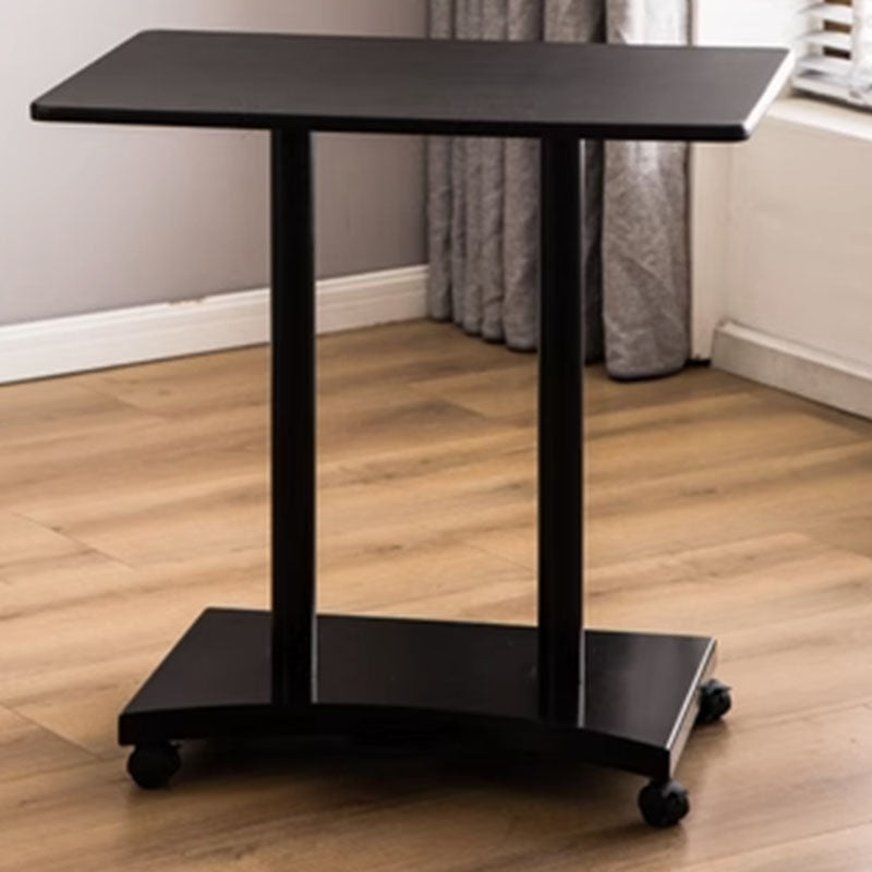 Adjustable Standing Office Desk Rectangular Shaped with Metal Legs