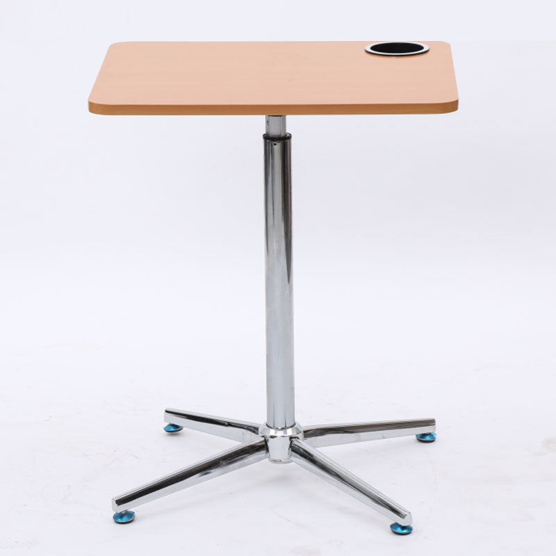 Adjustable Standing Office Desk Rectangular Shaped with Metal Legs