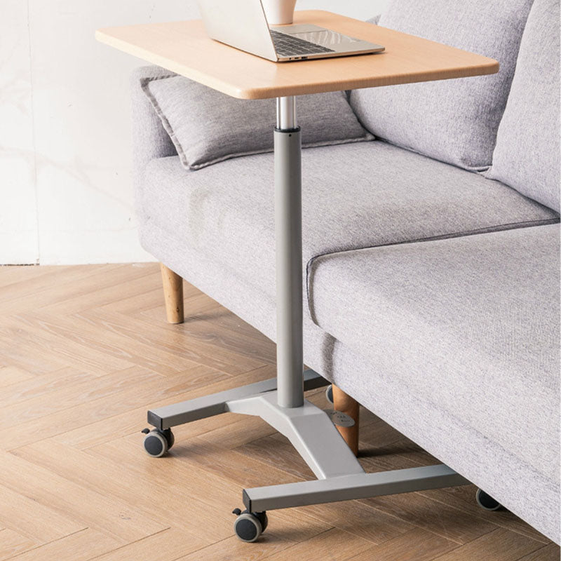 Adjustable Standing Office Desk Rectangular Shaped with Metal Legs