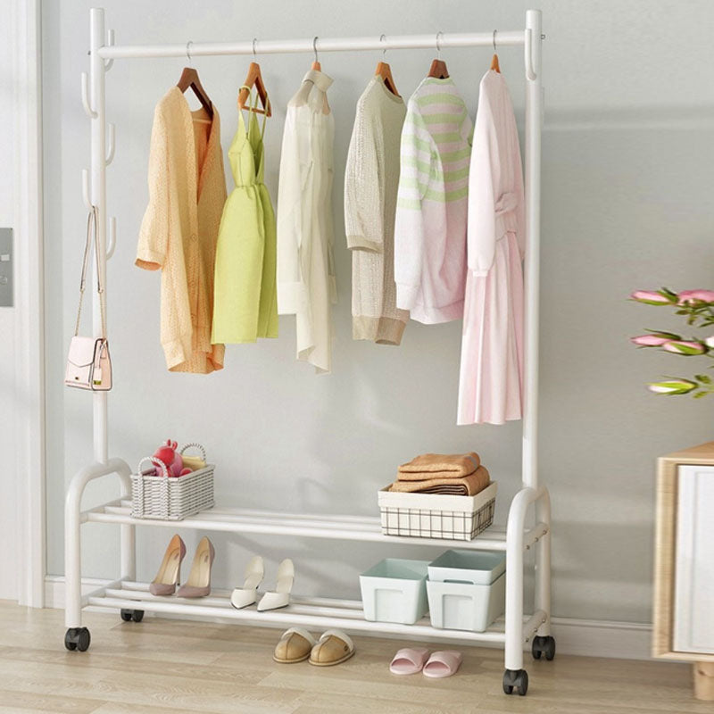 Modern Style Coat Rack Free Standing Hooks Design Coat Rack with Shelf