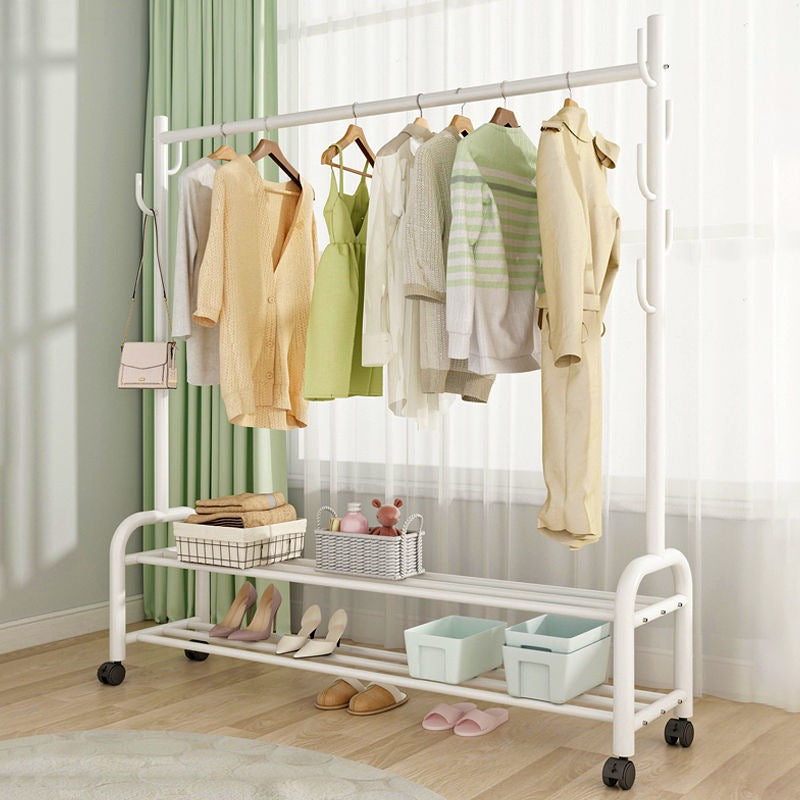 Modern Style Coat Rack Free Standing Hooks Design Coat Rack with Shelf