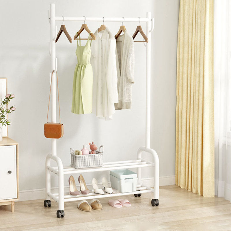 Modern Style Coat Rack Free Standing Hooks Design Coat Rack with Shelf