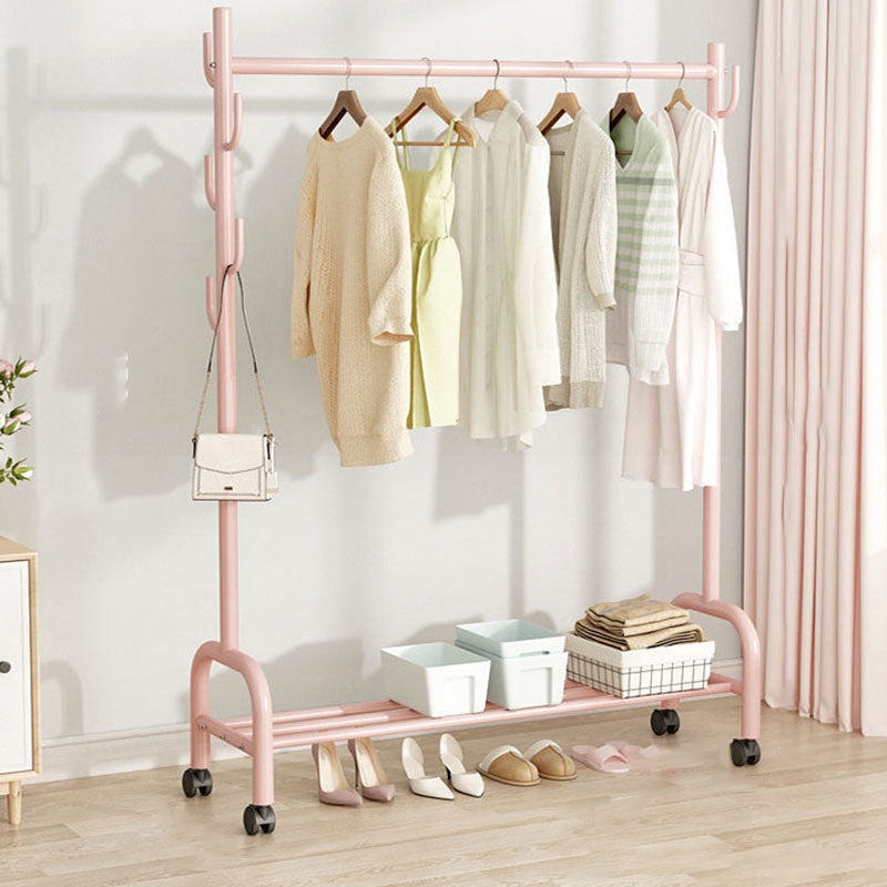 Modern Style Coat Rack Free Standing Hooks Design Coat Rack with Shelf