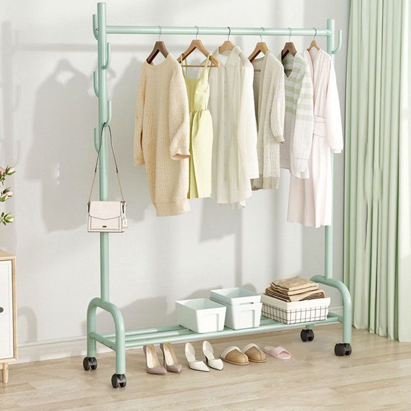 Modern Style Coat Rack Free Standing Hooks Design Coat Rack with Shelf